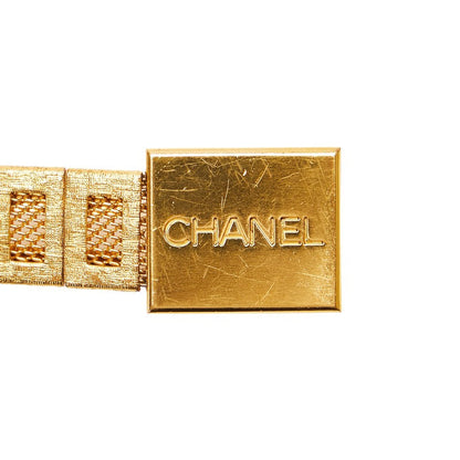 Top Quality Chanel Logo Belt Gold Plated
