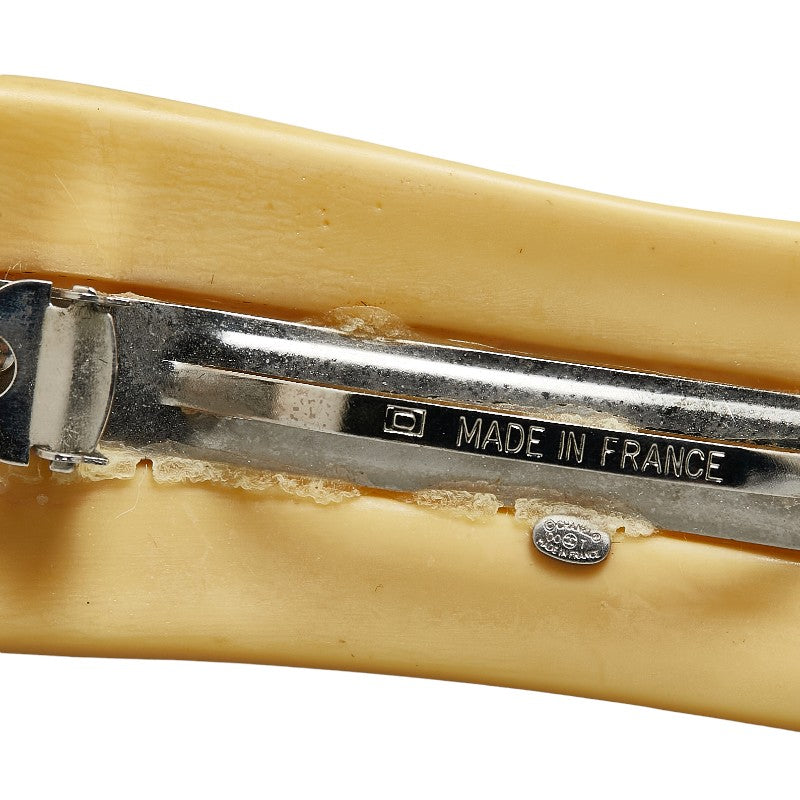 Top Quality Chanel Coco Mark Hair Barrette Plastic Metal