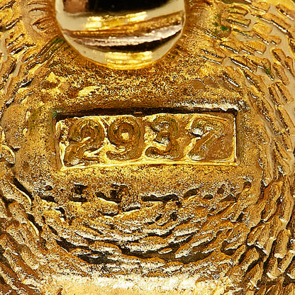 Top Quality Chanel Vintage Coco Mark Earrings Gold Plated