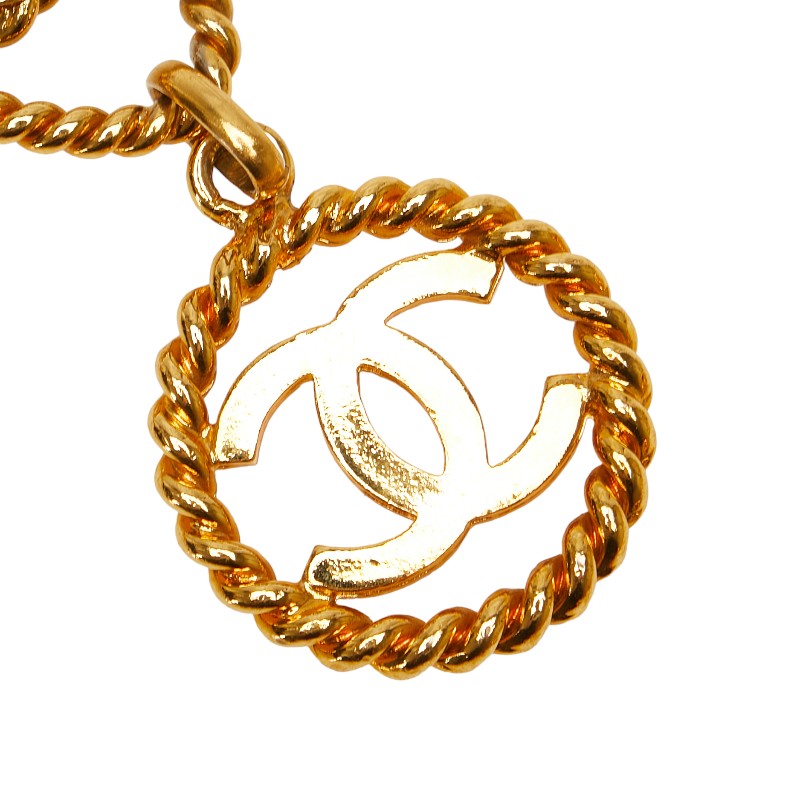 Top Quality Chanel Coco Mark Chain Belt Gold
