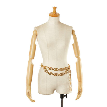 Top Quality Chanel Coco Mark Chain Belt Gold