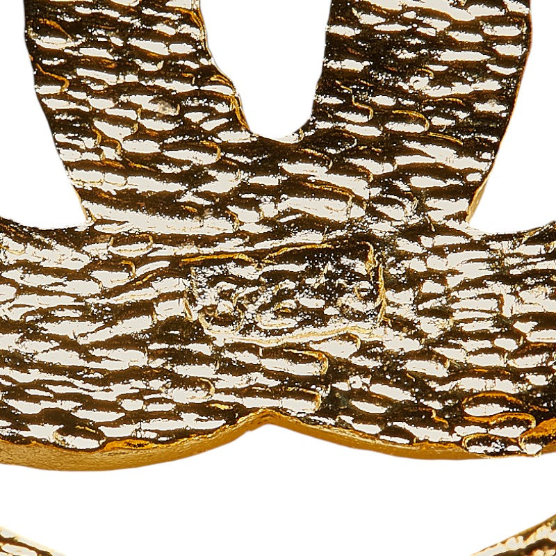 Top Quality Chanel Coco Mark Round Necklace Gold Plated