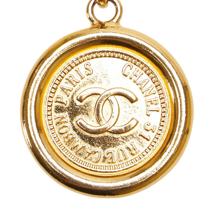 Top Quality Chanel Coco Mark Medallion Chain Belt Gold
