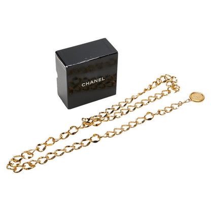 Top Quality Chanel Coco Mark Medallion Chain Belt Gold