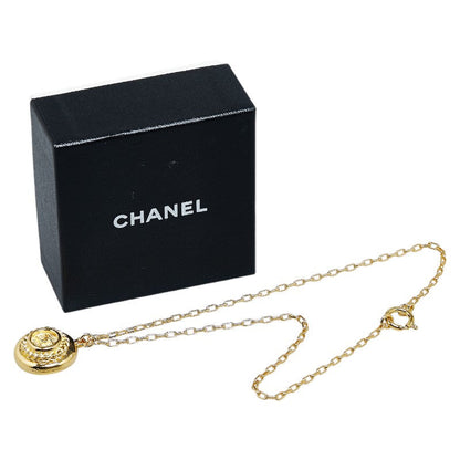 Top Quality Chanel Coco Mark Gold Necklace