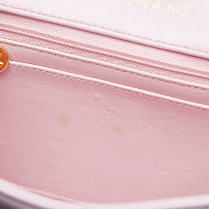 Top Quality Chanel Matelasse Diana Single Flap Pink Bag