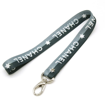 Top Quality Chanel Nylon Logo Neck Strap Holder