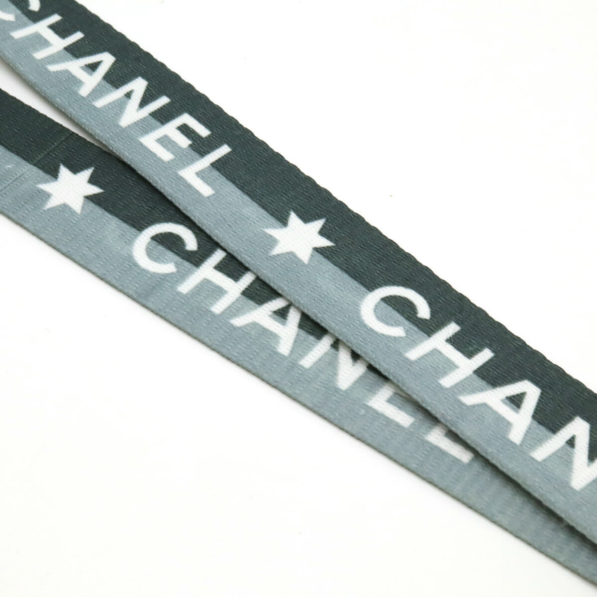 Top Quality Chanel Nylon Logo Neck Strap Holder