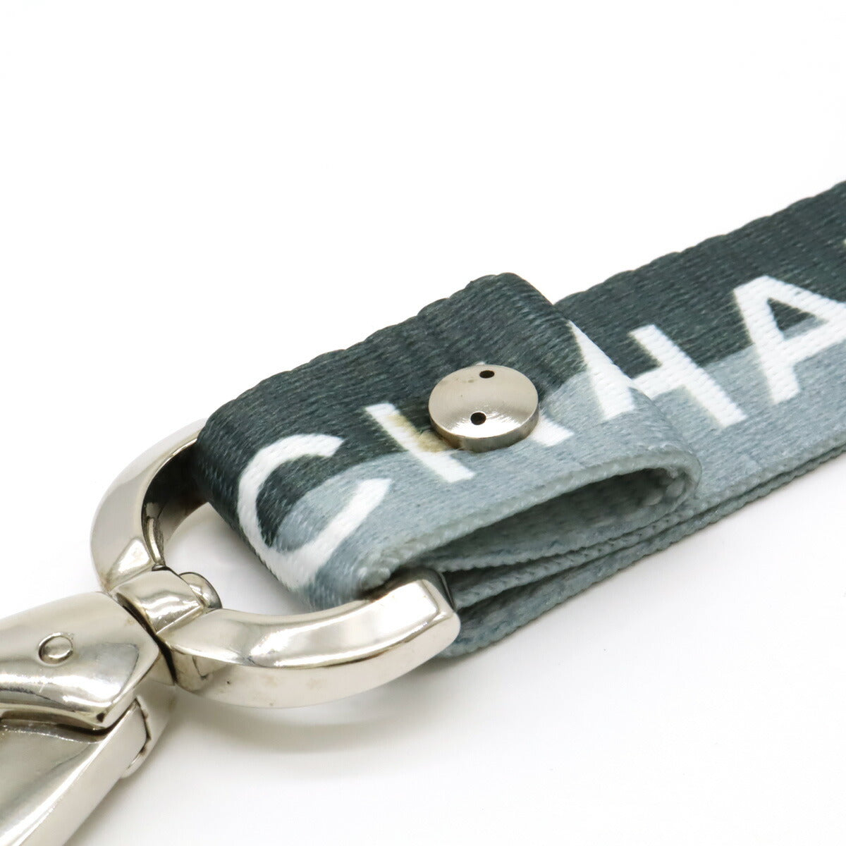 Top Quality Chanel Nylon Logo Neck Strap Holder
