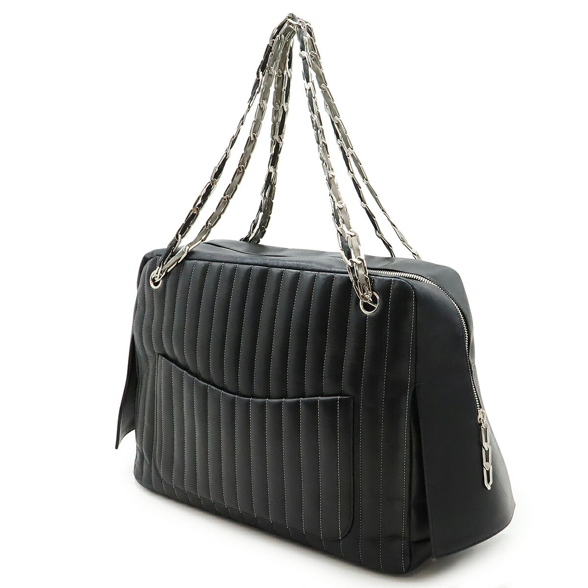 Top Quality Chanel Leather Tote Bag Black