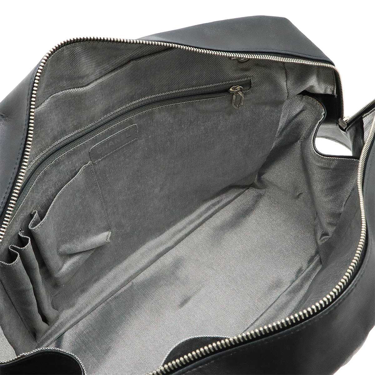 Top Quality Chanel Leather Tote Bag Black