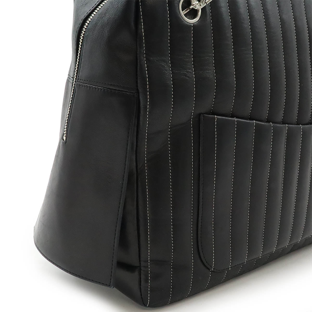 Top Quality Chanel Leather Tote Bag Black