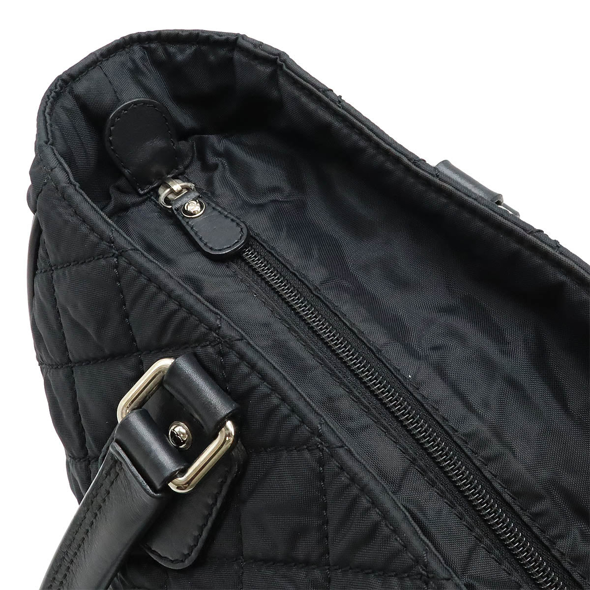 Top Quality Chanel Nylon Canvas Leather Tote Bag A33100