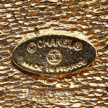 Top Quality Chanel Vintage Coco Mark Rhombus Brooch Gold