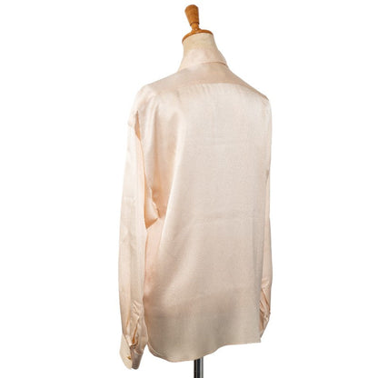 Top Quality Chanel Silk Embroidered Long Sleeve Blouse
