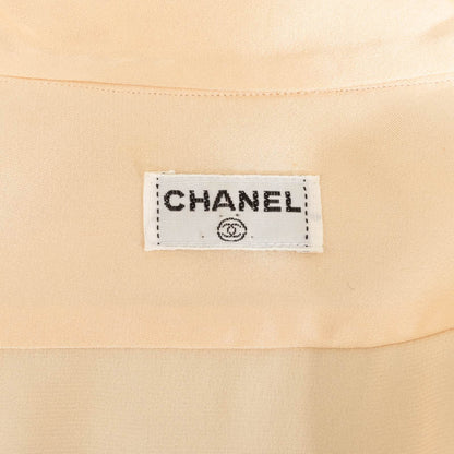 Top Quality Chanel Silk Embroidered Long Sleeve Blouse