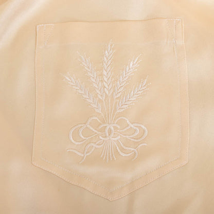Top Quality Chanel Silk Embroidered Long Sleeve Blouse