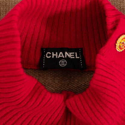 Top Quality Chanel Cashmere Bicolor Sweater