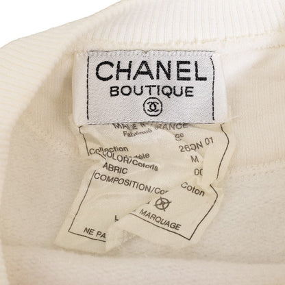 Top Quality Chanel Logo Print Cotton Long Sleeve Shirt