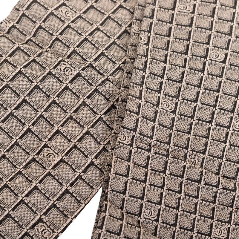 Top Quality Chanel Block Check Coco Mark Tights