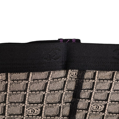 Top Quality Chanel Block Check Coco Mark Tights