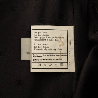 Top Quality Chanel Wool Cotton Silk Jacket Skirt Set