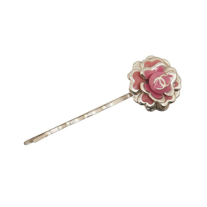 Top Quality Chanel Metal Coco Mark Flower Hairpin