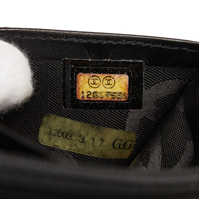 Top Quality Chanel Cambon Line Coco Mark Leather Wallet