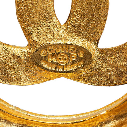 Top Quality Chanel Coco Mark Gold Plated Brooch