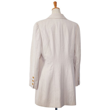Top Quality Chanel Wool Long Double Tailored Jacket