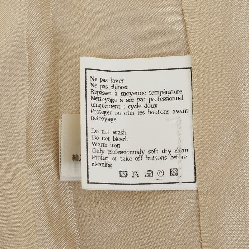 Top Quality Chanel Wool Long Double Tailored Jacket