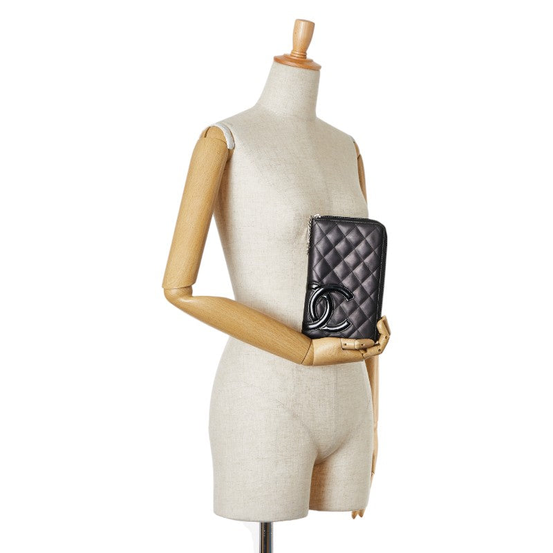 Top Quality Chanel Cambon Line Lambskin Long Wallet