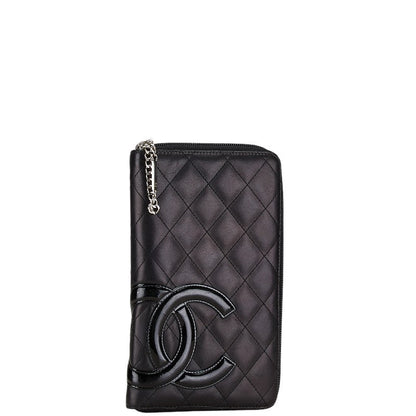 Top Quality Chanel Cambon Line Lambskin Long Wallet