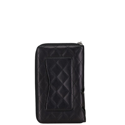 Top Quality Chanel Cambon Line Lambskin Long Wallet