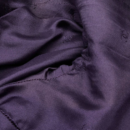 Top Quality Chanel Vintage Coco Mark Jacket Purple