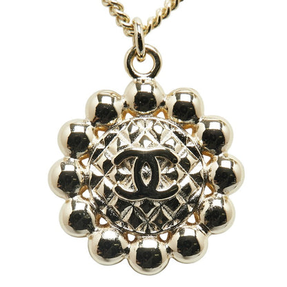 Top Quality Chanel Coco Mark Chain Necklace Gold Plated Pearl