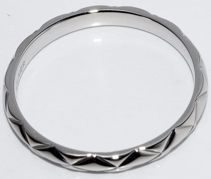 Top Quality Chanel Pt950 Matelasse Ring Small Model J2820