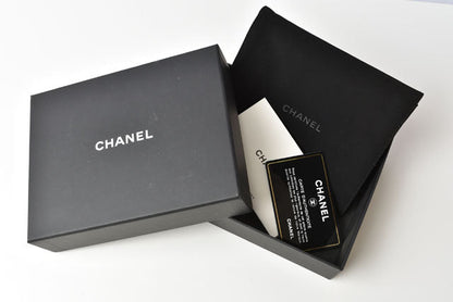 Top Quality Chanel Caviar Skin Mini Trifold Wallet Dark Red