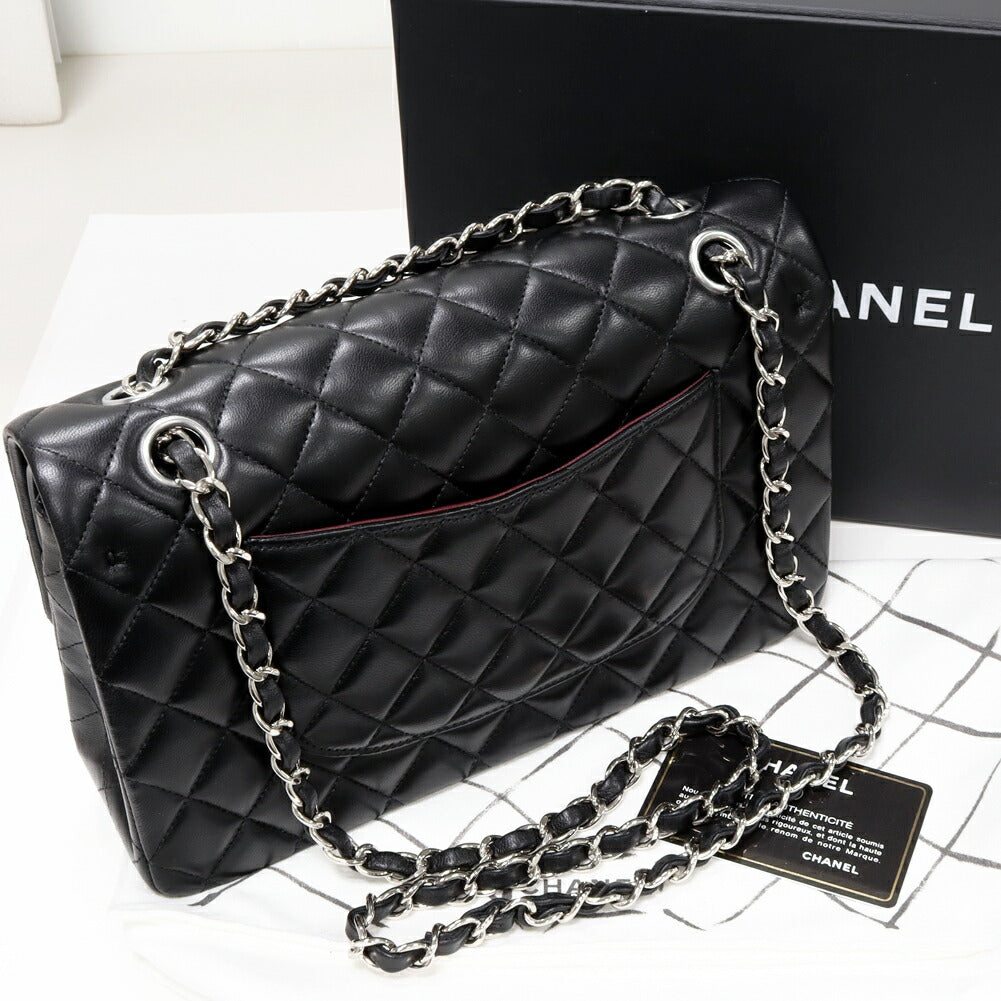 Top Quality Chanel Lambskin Chain Shoulder Bag Matelasse 25