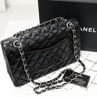 Top Quality Chanel Lambskin Chain Shoulder Bag Matelasse 25