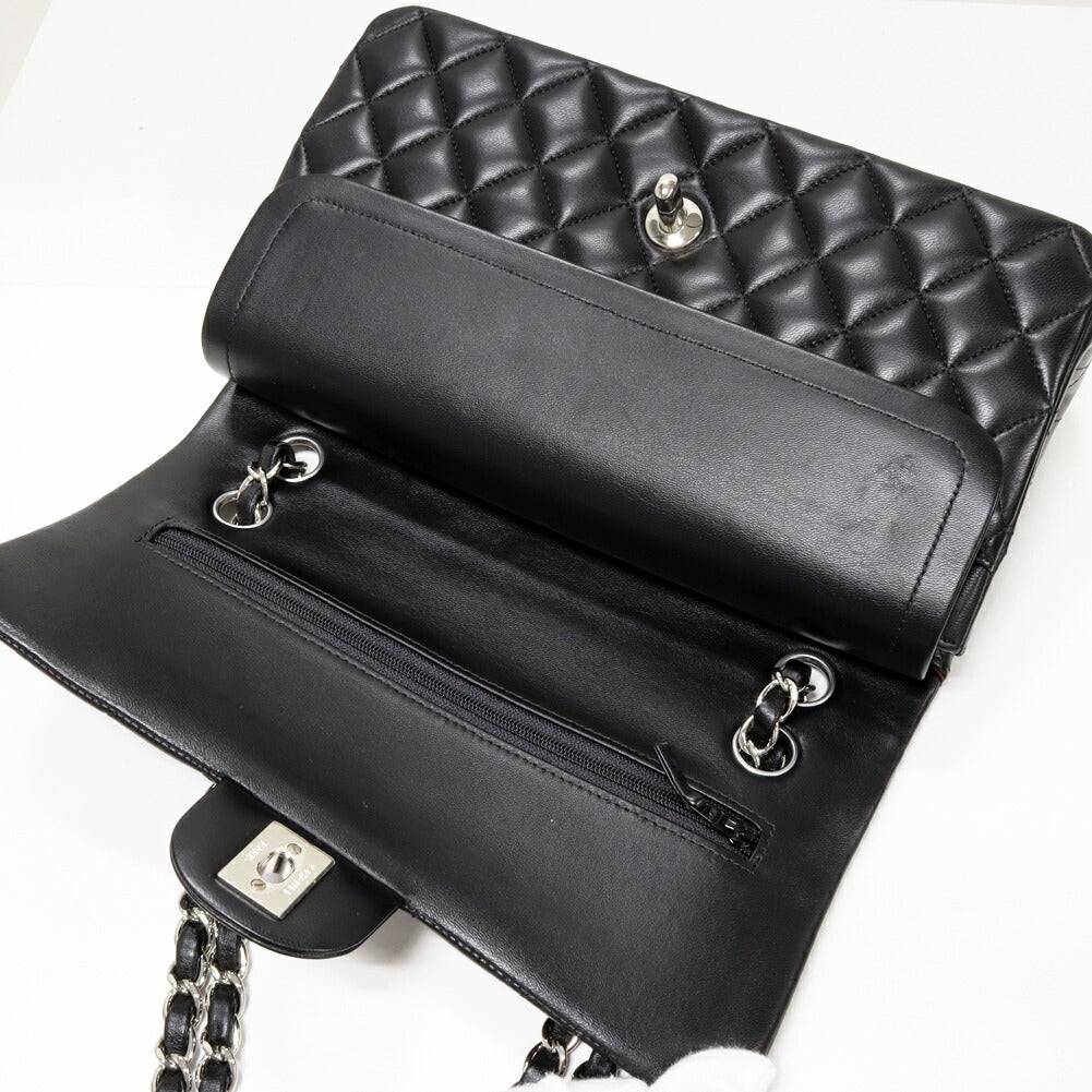 Top Quality Chanel Lambskin Chain Shoulder Bag Matelasse 25