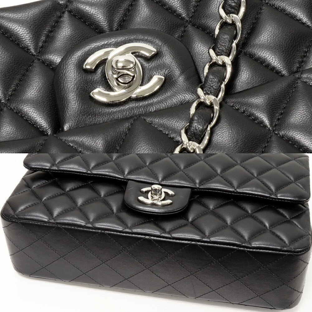 Top Quality Chanel Lambskin Chain Shoulder Bag Matelasse 25