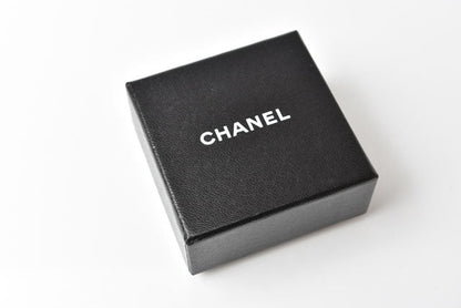 Top Quality Chanel Brooch Coco Mark Ribbon Motif Gold/Black