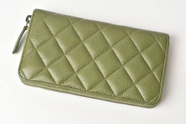 Top Quality Chanel Caviar Skin Medium Wallet