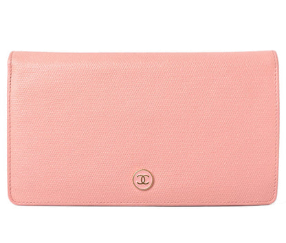 Top Quality Chanel Leather Long Wallet in Excellent Condition