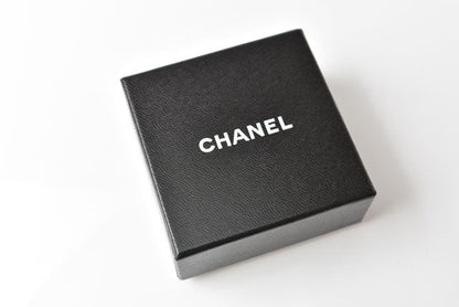 Top Quality Chanel Brooch with Rhinestones and Faux Pearls. Silver