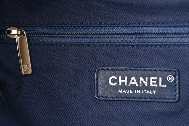 Top Quality Chanel Cotton Canvas Denim Backpack Chain Bag Deauville 2018 Cruise Line
