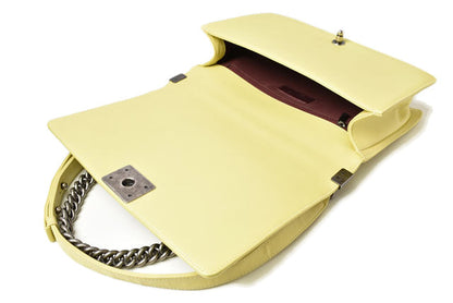 Top Quality Chanel Boy Lambskin 2way Chain Shoulder/Clutch Bag