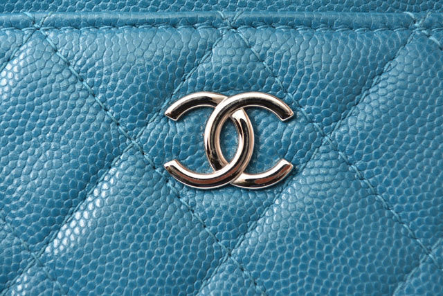Top Quality Chanel Caviar Skin Coin/Card Case A84105