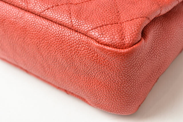 Top Quality Chanel Caviar Chain Shoulder Bag Red